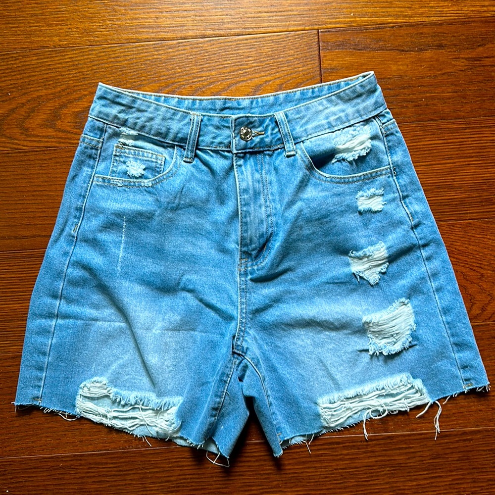 Jean Mom Shorts